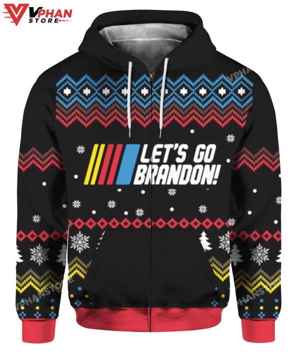 Lets Go Brandon Ugly Sweater, Vintage Basic Sweater