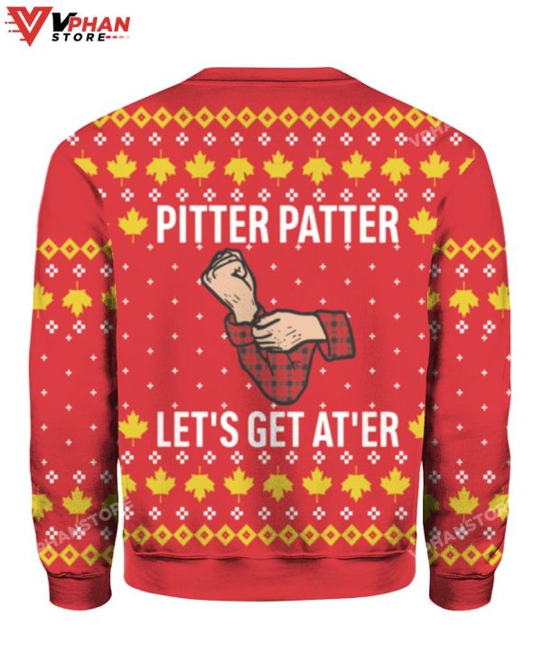 Pitter Pattern Let’s Get At’er Letterkenny Christmas Sweater