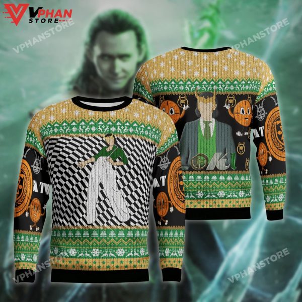 Loki Harry Style X Loki Ugly Christmas Sweater