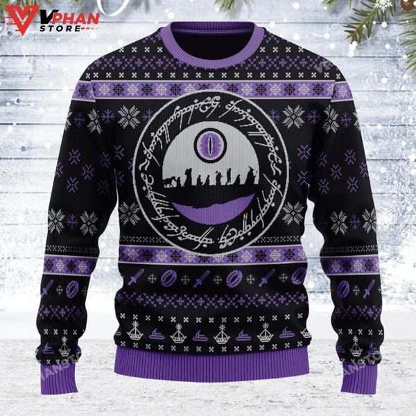 Lord Of The Ring The Hobbit Xmas Ugly Christmas Sweater