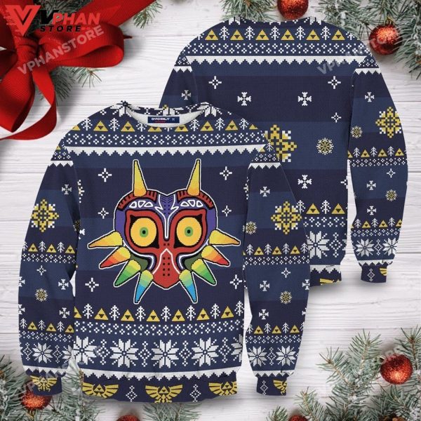 Majora’s Mask Knitted Ugly Christmas Sweater