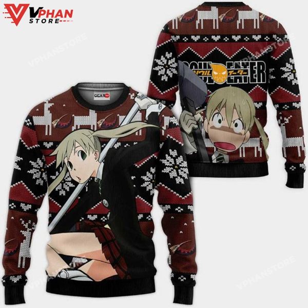 Maka Albarn Anime Soul Eater Xmas Ugly Christmas Sweater