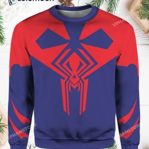 Man Across The Spider Christmas Sweater 1