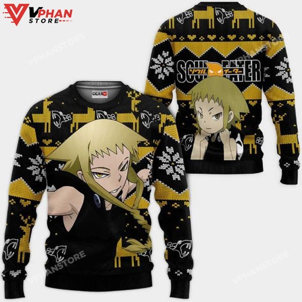 Medusa Gorgon Anime Soul Eater Xmas Ugly Christmas Sweater