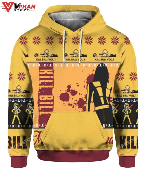 Merry Christmas Kill Bill Ugly Sweater, Horror Scary Gift