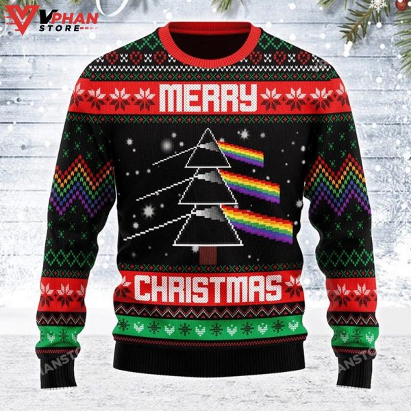 Merry Christmas Pink Floyd Rock Band, Ugly Christmas Sweater