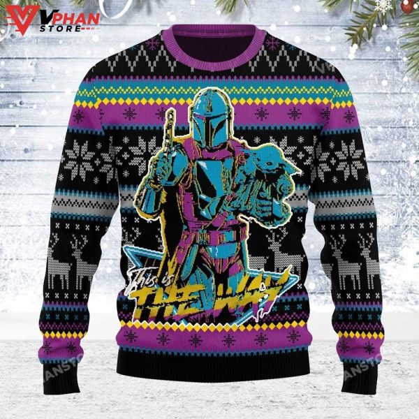 Merry Christmas This Is The Way Ugly Christmas Sweater