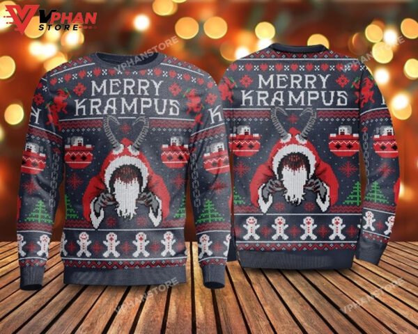 Merry Krampus Occasion Ugly Christmas Sweater