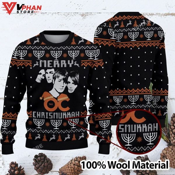 Merry The OC Chrismukkah Christmas Ugly Sweater