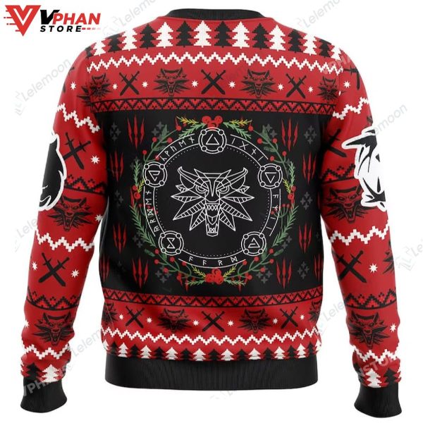 Monster The Witcher Ugly Christmas Sweater