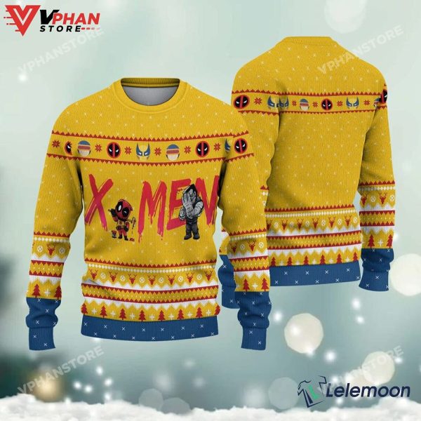 Mutants Deadpool Christmas Ugly Sweater, Horror Christmas Sweater