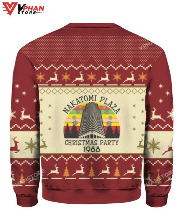 Nakatomi Plaza Christmas Party 1988 Sweater, Vintage Gift