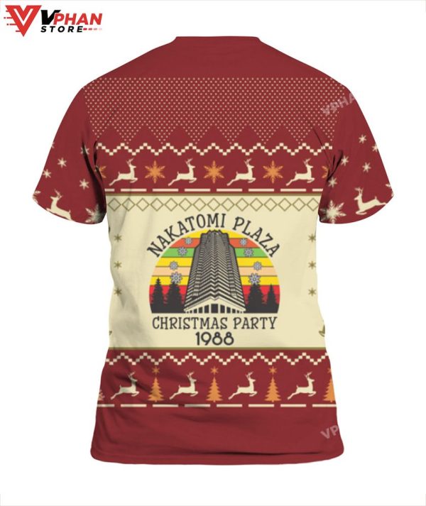 Nakatomi Plaza Christmas Party 1988 Sweater, Vintage Gift