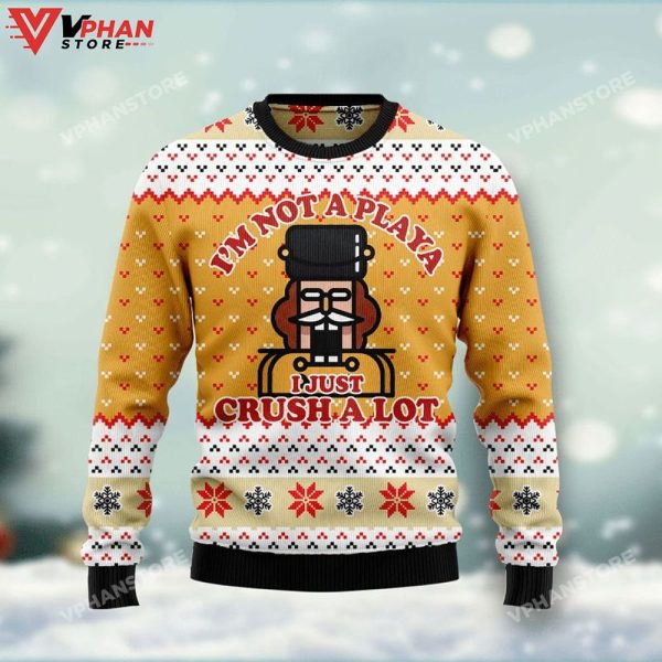 Nutcracker Playa Christmas Sweater All Over Printed