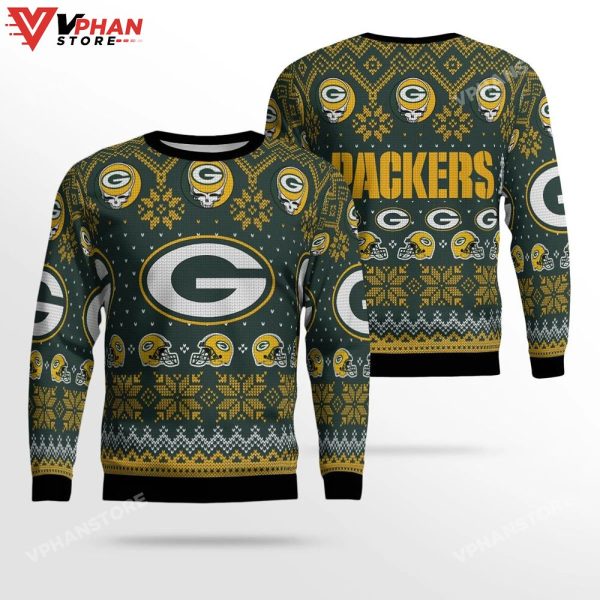 Packers Football Team Holiday Ugly Christmas Sweater