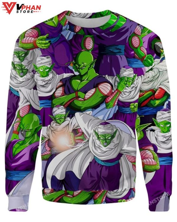 Piccolo Ugly Christmas Sweater All Over Printed Sweatshirt