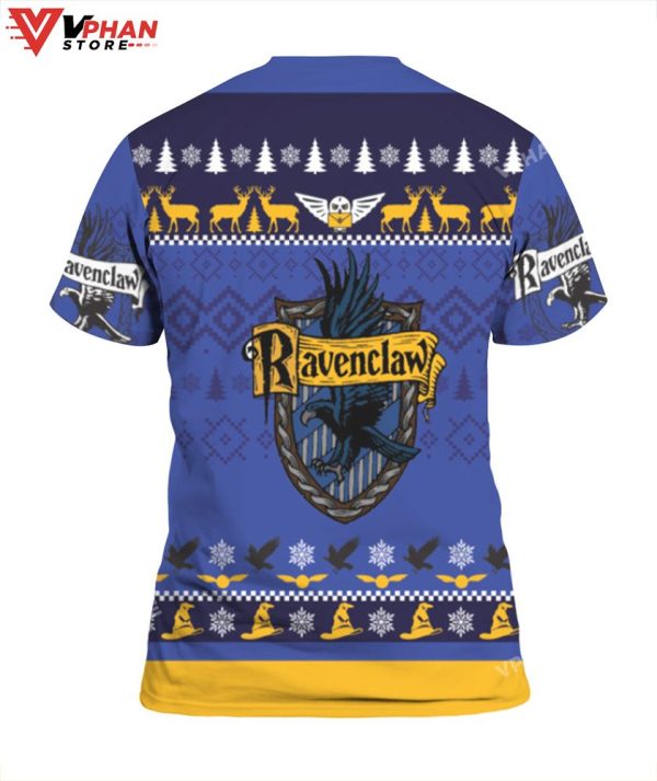 Ravenclaw Christmas Retro Sweater, Horror Vintage Gift