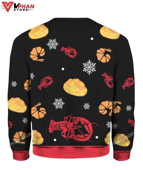 Red Lobster Christmas Sweater, Vintage Basic Costume