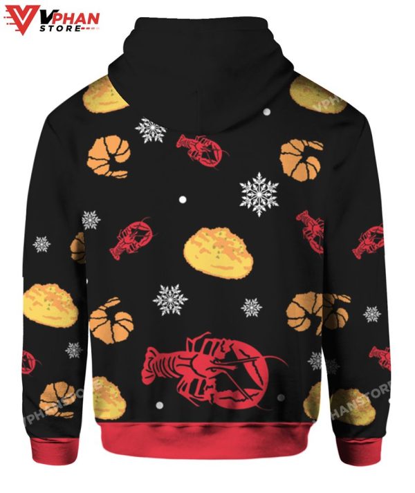 Red Lobster Christmas Sweater, Vintage Basic Costume