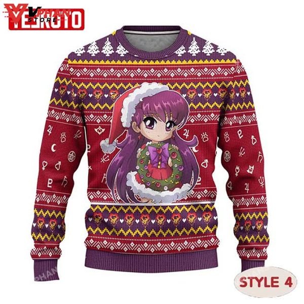 Sailor Moon Cute Manga Anime Christmas Ugly Sweater