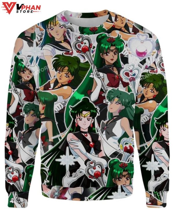 Sailor Pluto 3D Sweater, Ugly Christmas Sweater