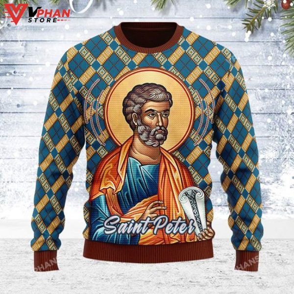 Saint Peter Ugly 3D, Ugly Christmas Sweater