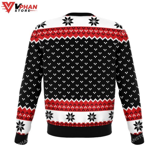 Santa Is Coming All Over Printed Sweater, Christmas Sweater