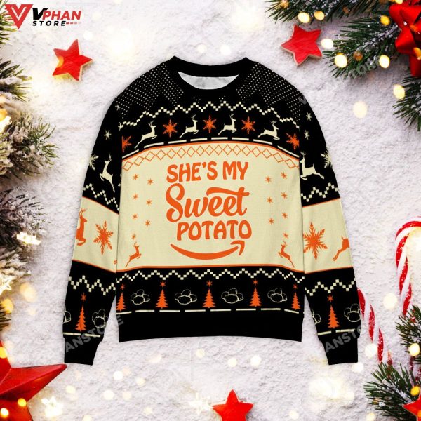 She’s My Sweet Potato Christmas Sweater