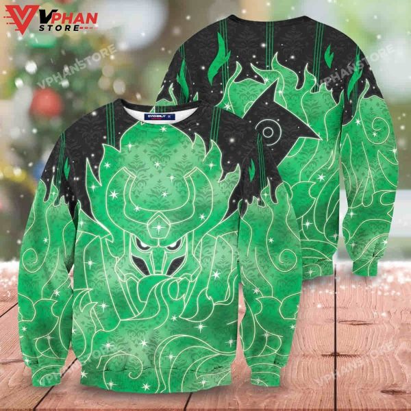 Shisui Susanoo Wool Knitted Sweater, Christmas 3D Sweater