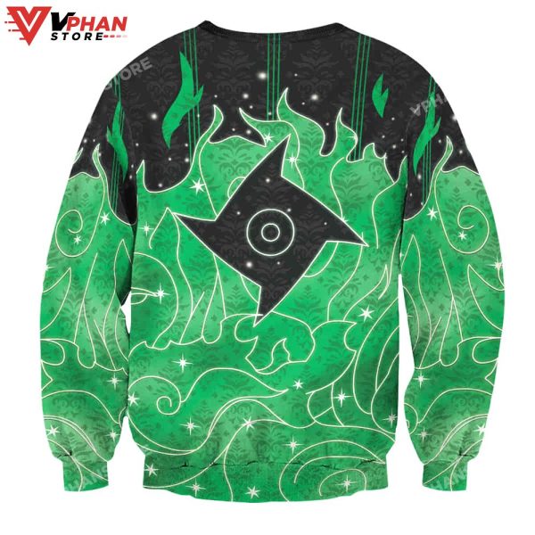 Shisui Susanoo Wool Knitted Sweater, Christmas 3D Sweater