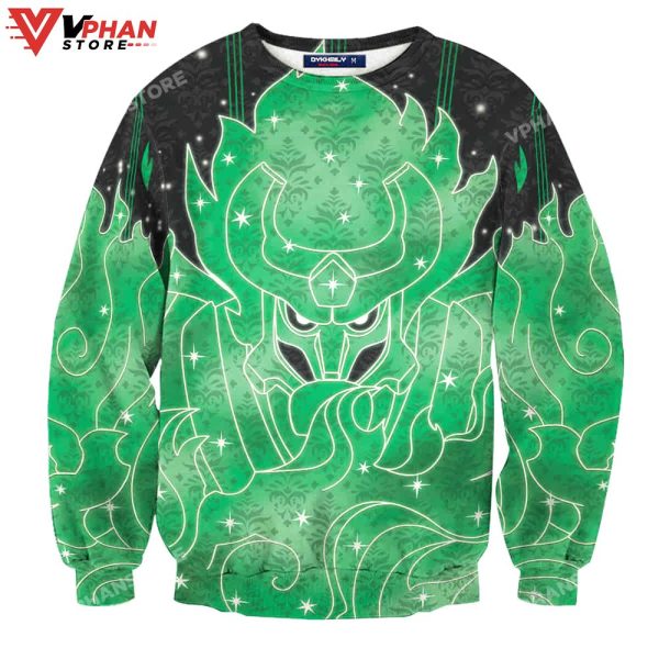 Shisui Susanoo Wool Knitted Sweater, Christmas 3D Sweater