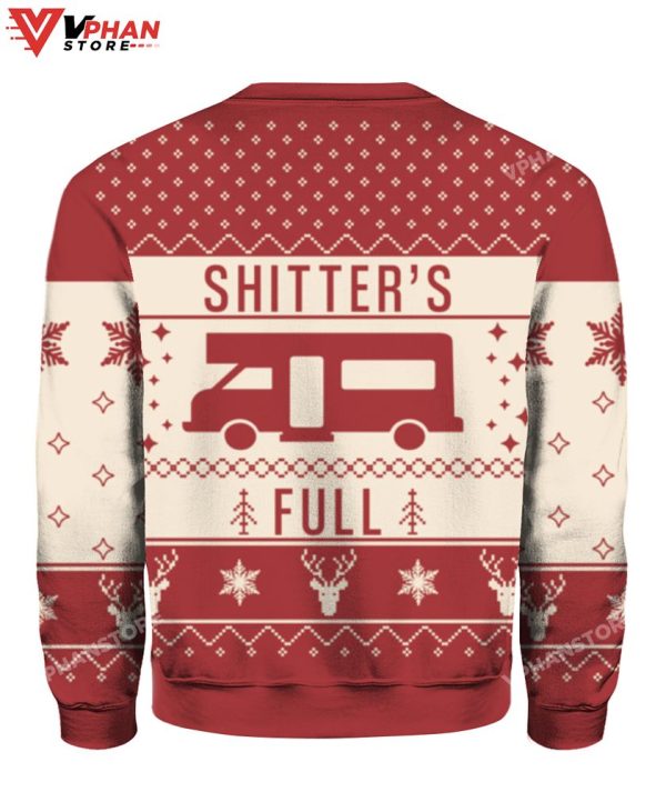 Shitter’s Full Christmas Sweater, Vintage Christmas Gift