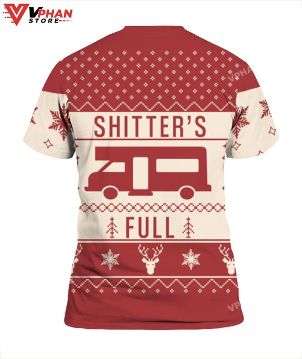 Shitter’s Full Christmas Sweater, Vintage Christmas Gift