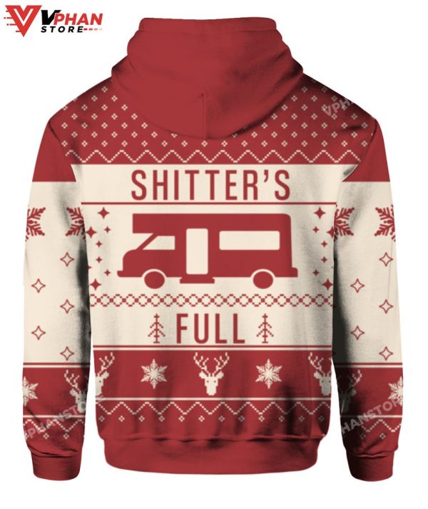 Shitter’s Full Christmas Sweater, Vintage Christmas Gift