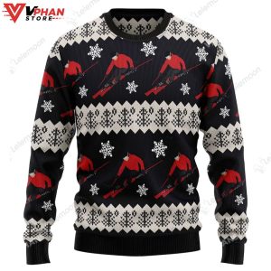 Skiing Christmas Christmas Sweater 1