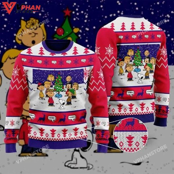 Snoopy Christmas Charlie Brown Ugly Christmas Sweater