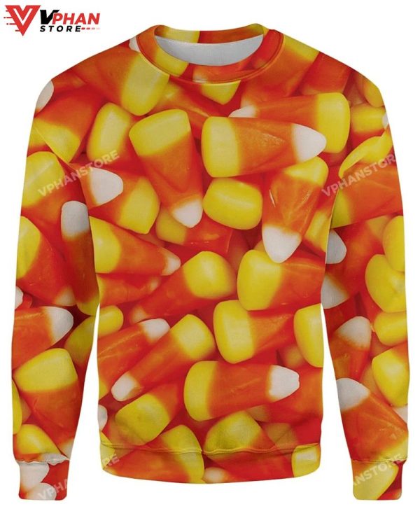 Candy Corn Christmas, Ugly Christmas Sweater