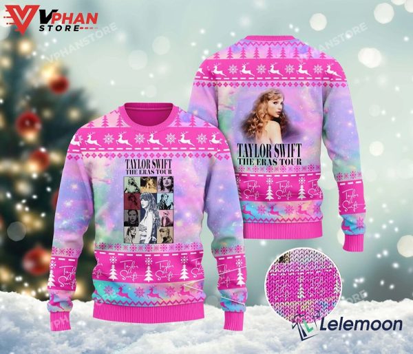 Taylor The Eras Tour 2023 Christmas Ugly Sweater, Vintage Sweatshirt