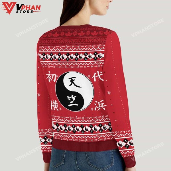 Tenjiku Tokyo Revengers Holiday Wool Knitted Ugly Christmas Sweater