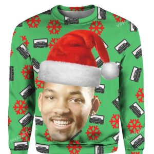 The Fresh Prince of Bel Air Will Smith Christmas Sweater 1