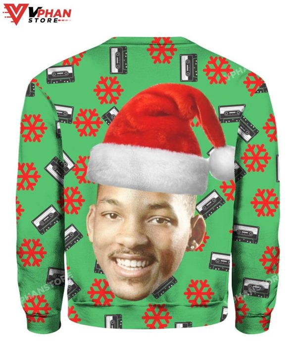 The Fresh Prince Of Bel Air Will Smith Christmas Sweater, Meme Funny Sweater