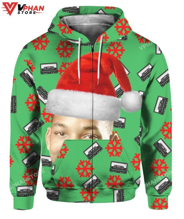 The Fresh Prince Of Bel Air Will Smith Christmas Sweater, Meme Funny Sweater