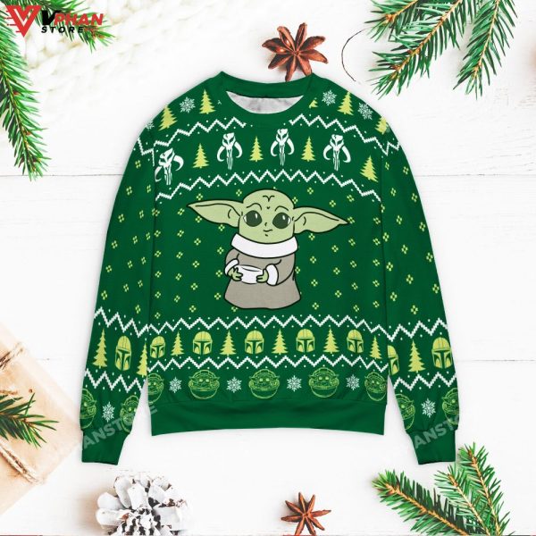 The Mandalorian Christmas The Child Cute Ugly Sweater