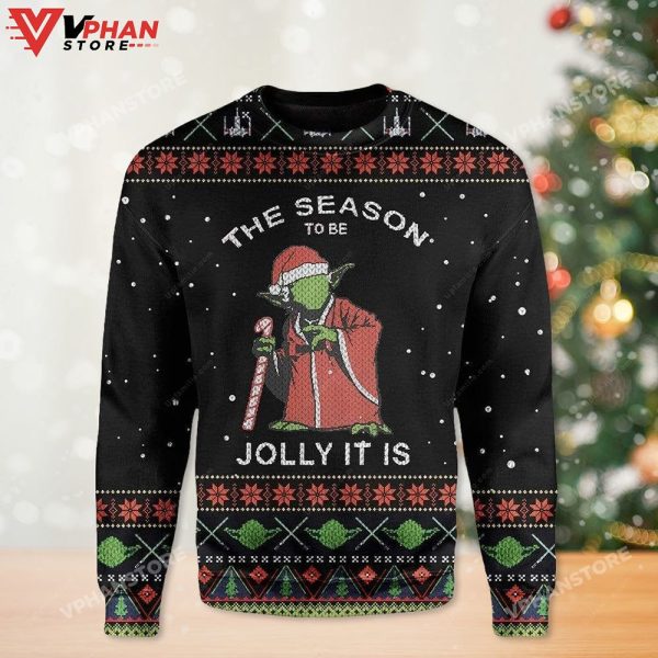 The Season To Be Jolly It Is Ugly Xmas Christmas Sweater