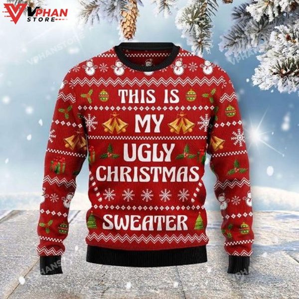 This Is My Ugly Sweater Wool Knitted Sweater