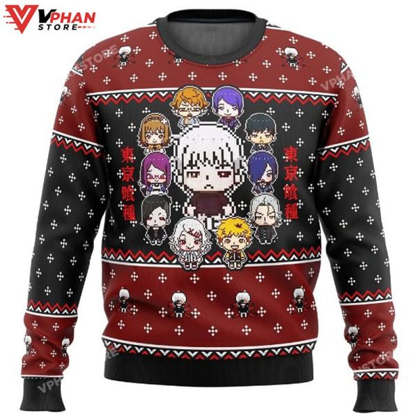 Tokyo Ghoul Anime Gifts Ugly Xmas Sweater