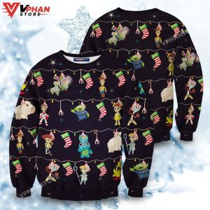 Toy Story Christmas 3D Sweater 1