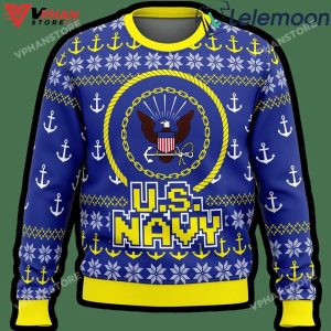 US Navy Premium Ugly Christmas Sweater 1