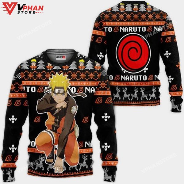 Uzumaki Nrt Nrt Anime Xmas Ugly Christmas Sweater