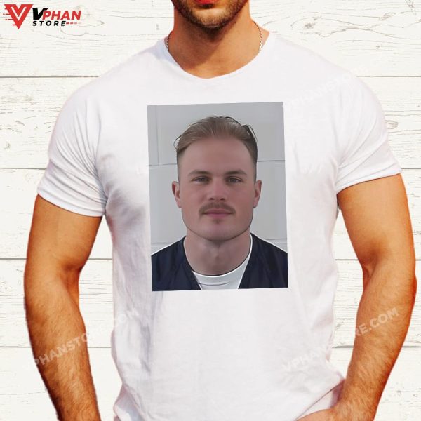 Zach Bryan Mugshot Shirt Country Music Gifts